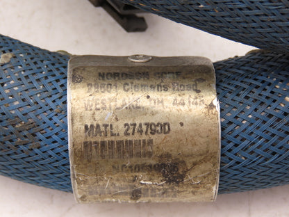 Nordson 274793D Hot Melt Adhesive Glue Dispenser Hose 8' Length 1500psi 240V