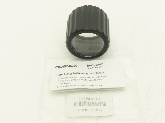 Cognex 800-5842-1R Lens Cover Protector For In-Sight 5100 Vision Systems