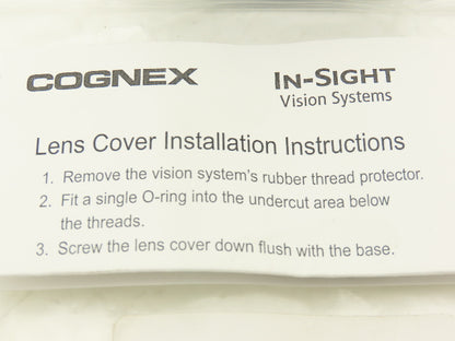 Cognex 800-5842-1R Lens Cover Protector For In-Sight 5100 Vision Systems