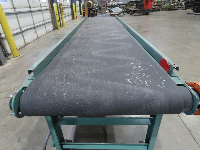 Roach 28"x 10' Portable Slider Bed Conveyor 24"Belt .33Hp 230/460V 3PH 65FPM
