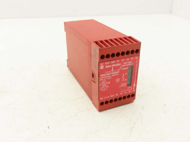 Allen Bradley 440R-C23018 B Guardmaster Minotaur MSR6R/T Safety Relay 110VAC