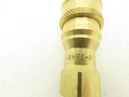 Dixon F-2HF2-B Hydraulic  1/4" Quick Coupler 1/4" Female NPT 3000PSI Lot of 5