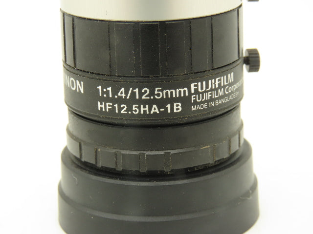 Fujifilm Fujinon HF12.5HA-1B Machine Camera Lens 1:1.4/12.5mm Lot of 5