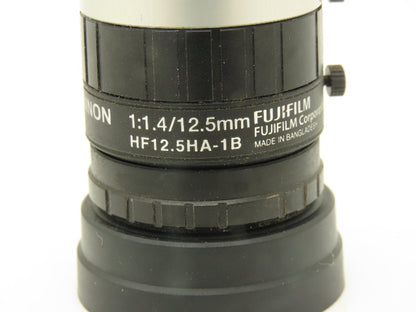 Fujifilm Fujinon HF12.5HA-1B Machine Camera Lens 1:1.4/12.5mm Lot of 5