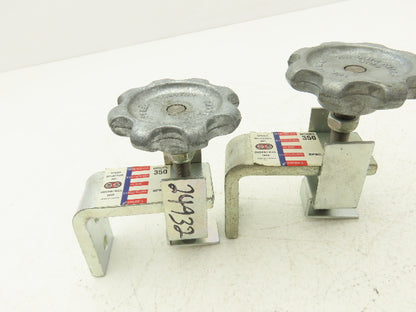 Speed Selector 350 Knob Bracket Mechanically Adjustable Speed Pulley Lot of 2