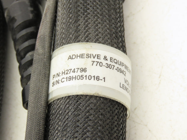 Nordson Adhesive & Equipment H274796 Hot Melt Glue Hose 5/16" 16' Length 230V