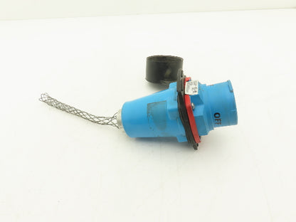 Meltric 63-38043 DSN Male Inlet Plug 30A 480V 3PH 3-Pole 4-Pin Type 4X Connector