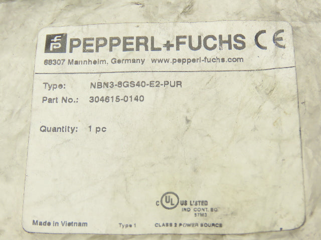 Pepperl Fuchs 304615-0140 Inductive Proximity Sensor Limit Switch