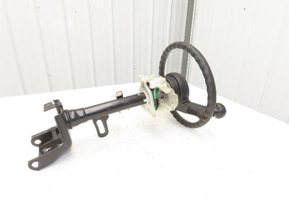 Toyota Electric Forklift Steering Wheel With Column Removed From 8FBCU30