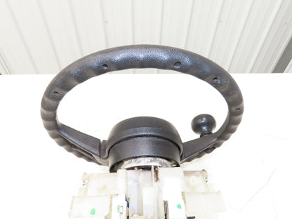 Toyota Electric Forklift Steering Wheel With Column Removed From 8FBCU30