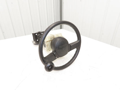 Toyota Electric Forklift Steering Wheel With Column Removed From 8FBCU30