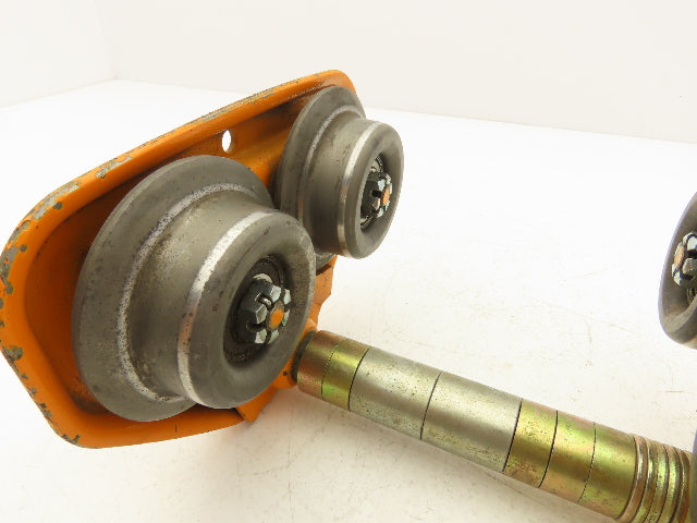 Harrington TF2  1/2-Ton Plain Type Manual Push Trolley 8" Beam Flange 1000Lb