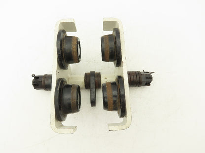 Jet 1/2-PT 1000Lb 1/2-Ton Manual Plain Push Trolley 2.5"-8" Beam Flange