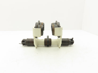 Jet 1/2-PT 1000Lb 1/2-Ton Manual Plain Push Trolley 2.5"-8" Beam Flange