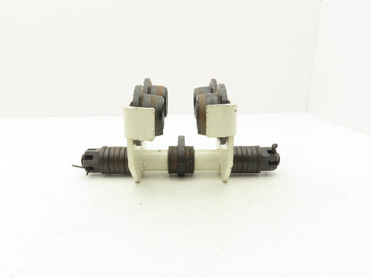 Jet 1/2-PT 1000Lb 1/2-Ton Manual Plain Push Trolley 2.5"-8" Beam Flange