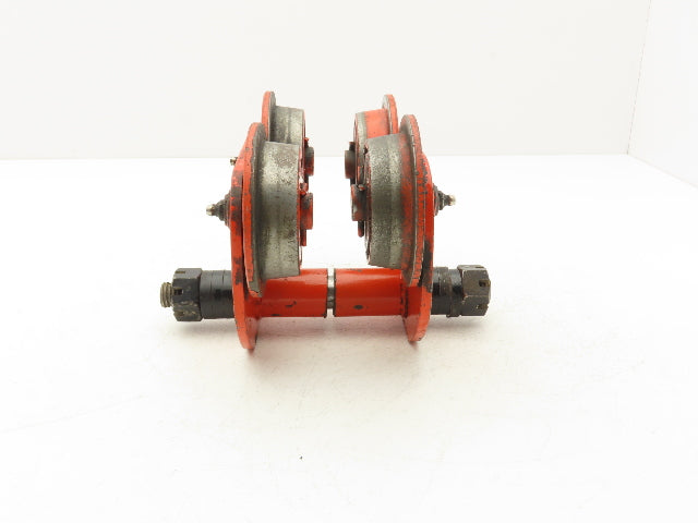 Jet B Type 1000Lb 1/2-Ton Manual Plain Push Trolley 2.5"-6" Beam Flange