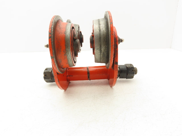 Jet B Type 1000Lb 1/2-Ton Manual Plain Push Trolley 2.5"-6" Beam Flange