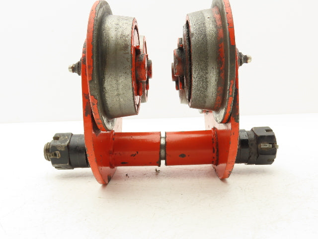 Jet B Type 1000Lb 1/2-Ton Manual Plain Push Trolley 2.5"-6" Beam Flange