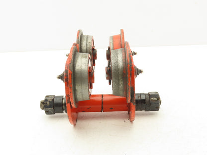 Jet B Type 1000Lb 1/2-Ton Manual Plain Push Trolley 2.5"-6" Beam Flange