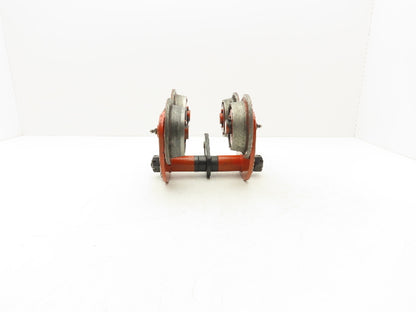 Jet B Type 1-Ton Manual Plain Push Trolley 3"-6" Beam Flange 2000Lb