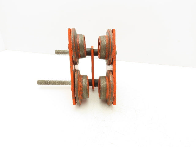 Duff Lynx TL-2000 1-Ton Manual Plain Push Trolley 3"-7" Beam Flange 2000Lb