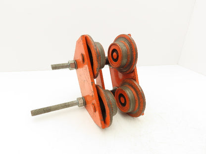 Duff Lynx TL-2000 1-Ton Manual Plain Push Trolley 3"-7" Beam Flange 2000Lb