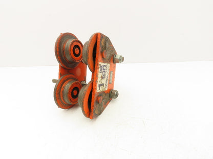 Duff Lynx TL-2000 1-Ton Manual Plain Push Trolley 3"-7" Beam Flange 2000Lb