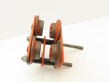 Duff Lynx TL-2000 1-Ton Manual Plain Push Trolley 3"-7" Beam Flange 2000Lb