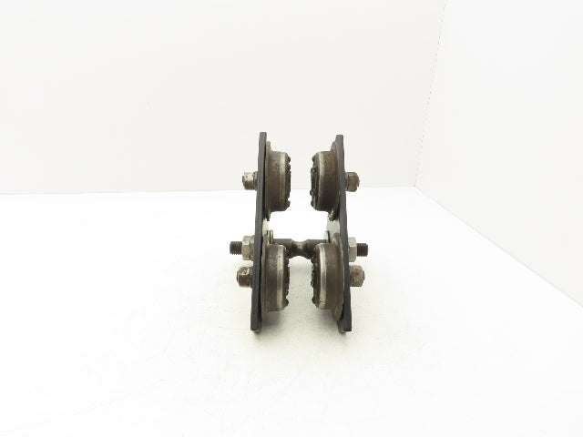 CM 630 Series 1000Lb 1/2-Ton Manual Plain Push Trolley 3"-6" Beam Flange