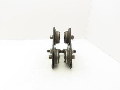 CM 630 Series 1000Lb 1/2-Ton Manual Plain Push Trolley 3"-6" Beam Flange