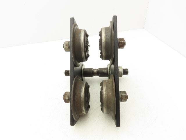 CM 630 Series 1000Lb 1/2-Ton Manual Plain Push Trolley 3"-6" Beam Flange