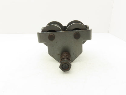 Haul-Master 97392 1-Ton Manual Plain Push Trolley 2-11/16"-5-1/8" Flange 2000Lb