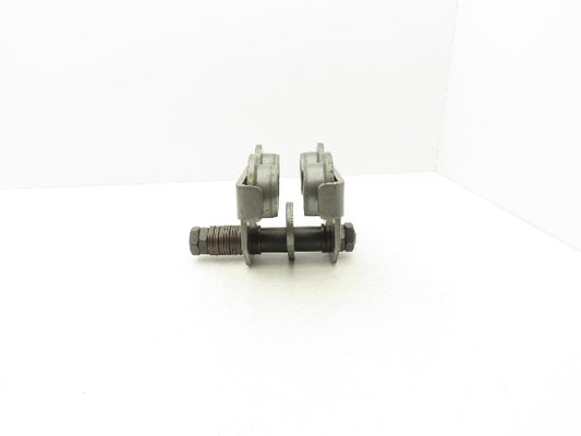 Haul-Master 97392 1-Ton Manual Plain Push Trolley 2-11/16"-5-1/8" Flange 2000Lb