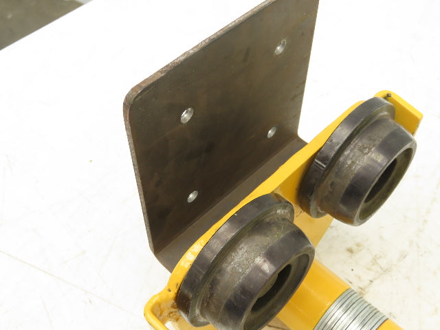 Black Bear PT-100 2200Lb 1-Ton Manual Plain Push Trolley 8"-10" Flange