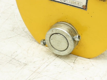 Black Bear PT-100 2200Lb 1-Ton Manual Plain Push Trolley 8"-10" Flange