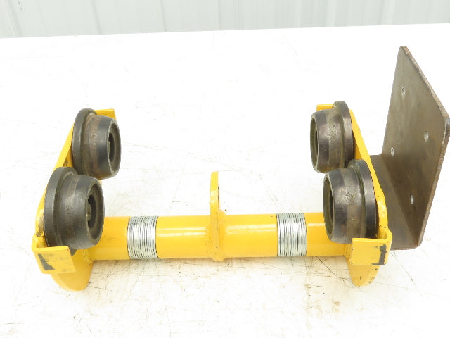 Black Bear PT-100 2200Lb 1-Ton Manual Plain Push Trolley 8"-10" Flange