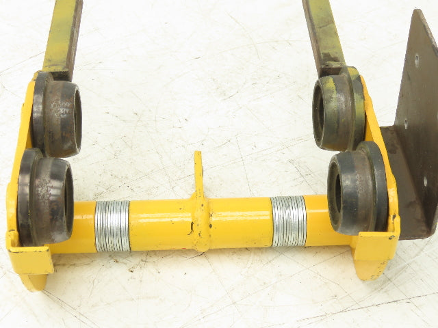 Black Bear PT-100 2200Lb 1-Ton Manual Plain Push Trolley 8"-10" Flange