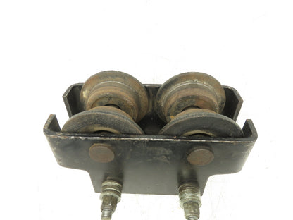 Yale FWD 4000Lb 2-Ton Manual Plain Push Trolley 2.5"-7" Beam Flange
