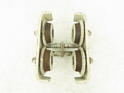 Coffing 2-Ton Manual Plain Push Trolley 2.5"-7" Beam Flange 4000Lb