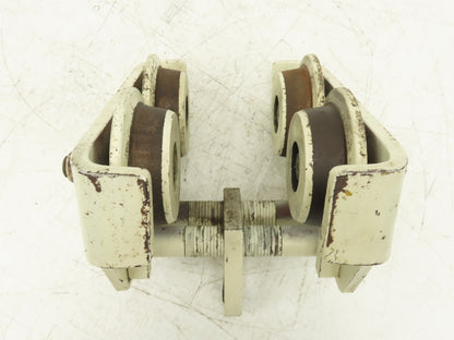 Coffing 2-Ton Manual Plain Push Trolley 2.5"-7" Beam Flange 4000Lb