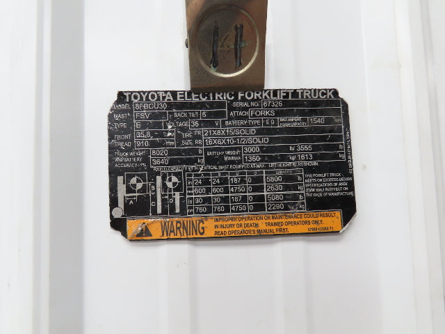 Danaher ACS48L-700F-T1 AC SuperDrive Forklift Motor Controller 48V Off 8FBCU30