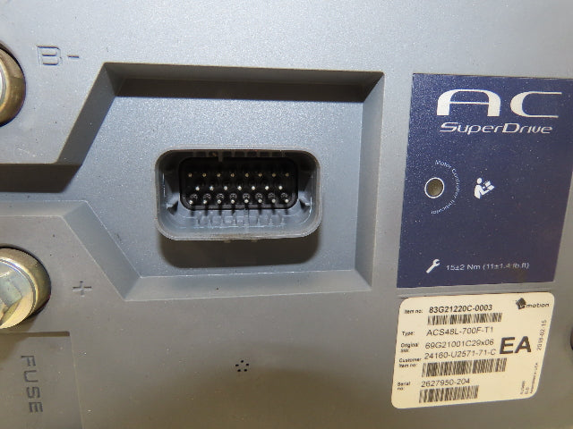 Danaher ACS48L-700F-T1 AC SuperDrive Forklift Motor Controller 48V Off 8FBCU30