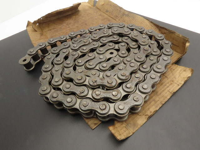 Diamond X-1470-010 #100 Riveted Roller Chain 1.25"Pitch 10'L No Master Link