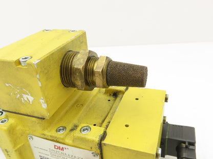Ross DM2CNA42A21 Pneumatic Double Valve 1/2" NPT Base 24/48VDC Solenoid