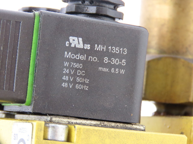 Ross DM2CNA42A21 Pneumatic Double Valve 1/2" NPT Base 24/48VDC Solenoid