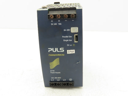 PULS Dimension CT10.241 DC Power Supply 24VDC 10A 240W 480V 3PH Input