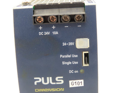 PULS Dimension CT10.241 DC Power Supply 24VDC 10A 240W 480V 3PH Input