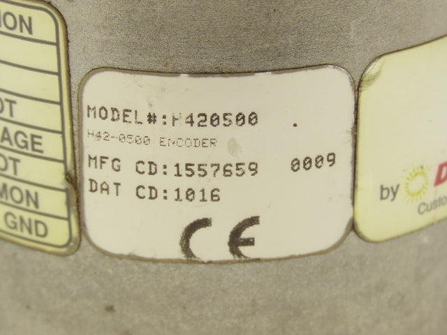 Dynapar H420500 Rotary Encoder 500 PPR 7200 RPM 5-26 VDC 7-Pin 3/8" Shaft