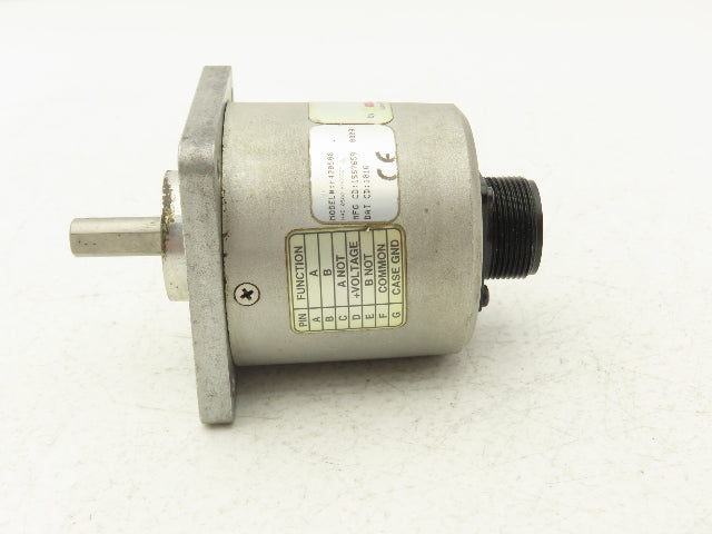 Dynapar H420500 Rotary Encoder 500 PPR 7200 RPM 5-26 VDC 7-Pin 3/8" Shaft