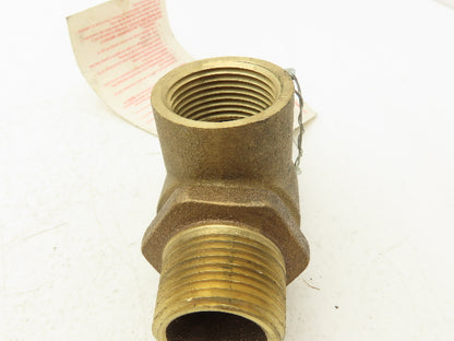 Apollo RVS13-1 Steam Safety Valve 1"x1"NPT Bronze 15psi 13-202-B-15  Lot of 2